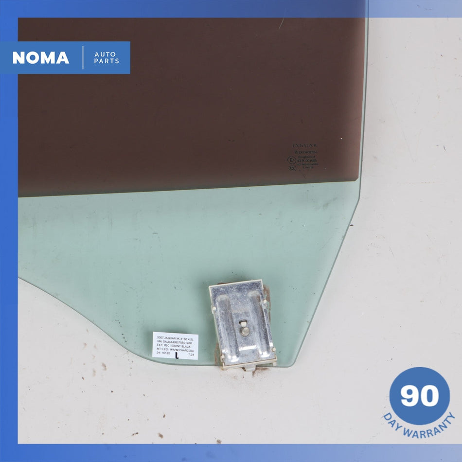 07-15 Jaguar X150 XK XKR XKR-S Front Left Driver Side Door Window Glass OEM