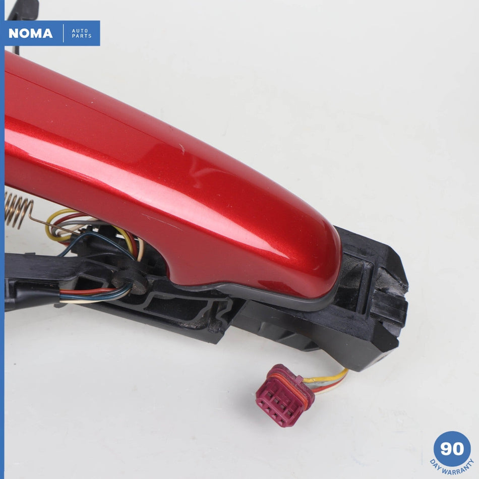 2015 Jaguar X250 XF Rear Left Exterior Door Handle w/ Passive Entry Red OEM