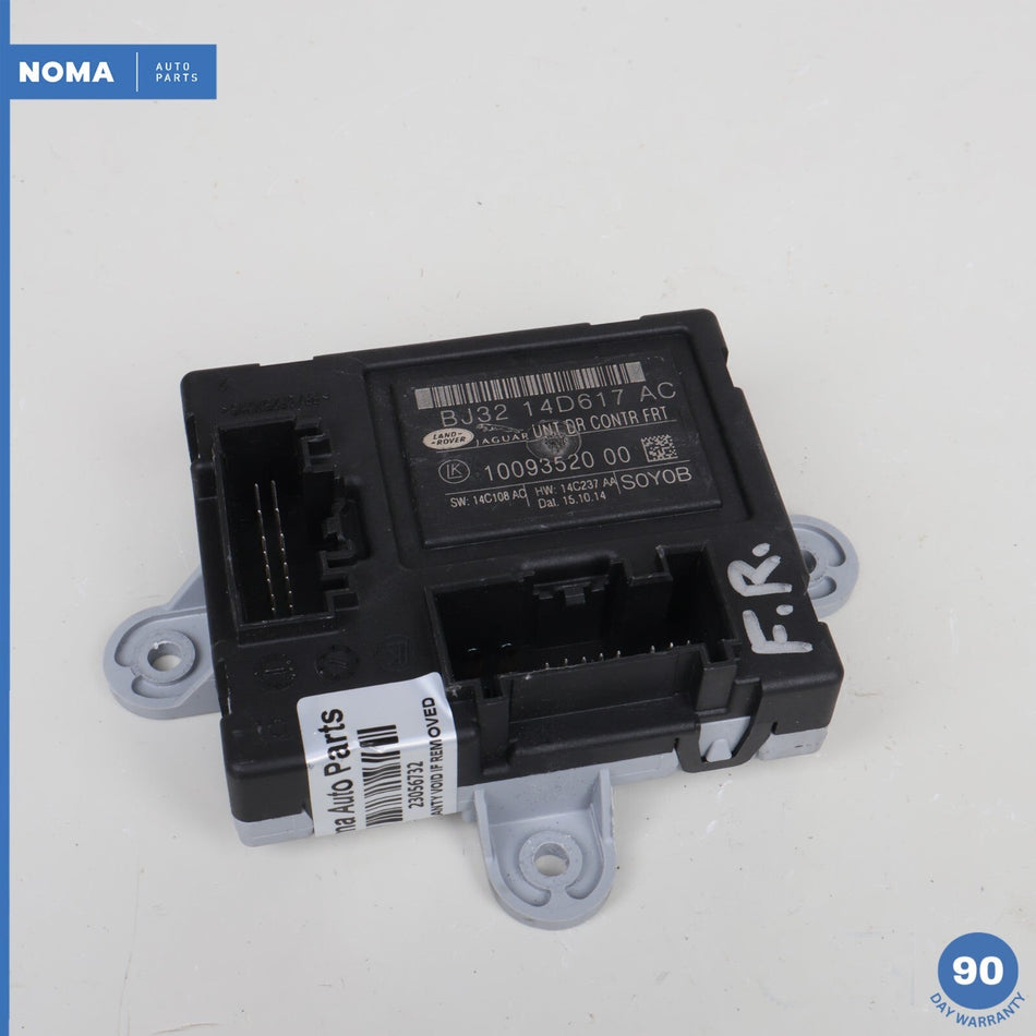 13-15 Jaguar XF XFR X250 Front Right Passenger Side Door Control Module OEM