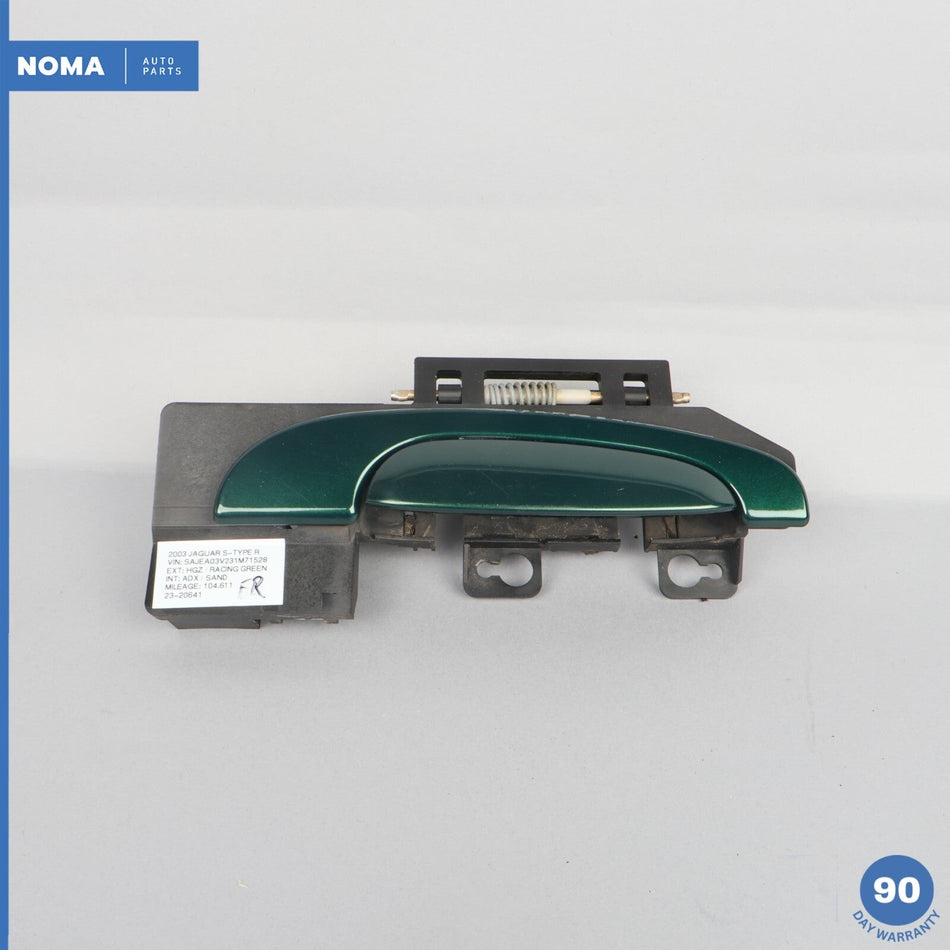 03-08 Jaguar S-Type R X202 Front Right Exterior Door Handle XR8322400AD HGZ OEM