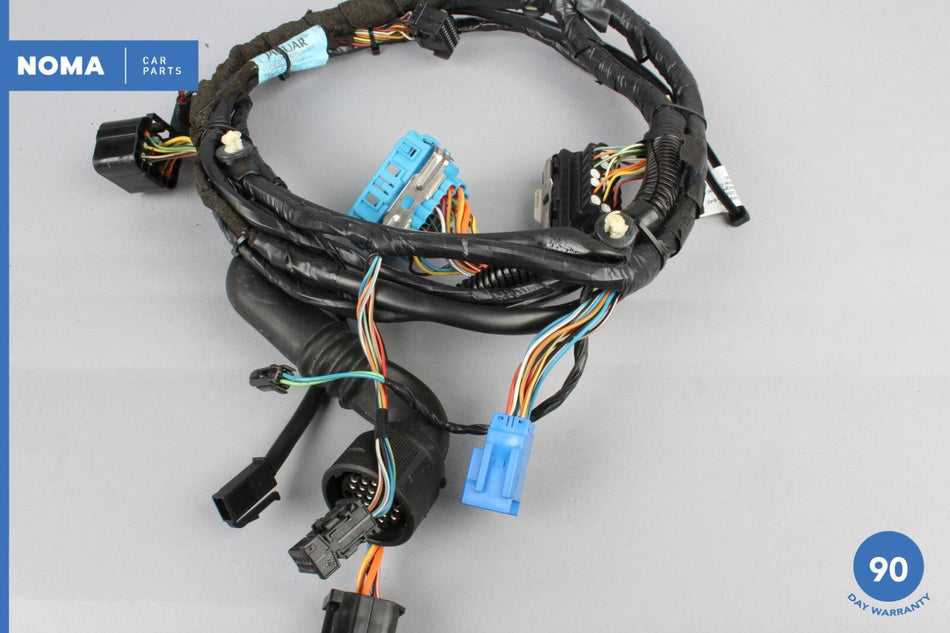 01-06 Jaguar XK8 X100 Front Left Driver Side Door Wiring Harness LJJ3190AB OEM