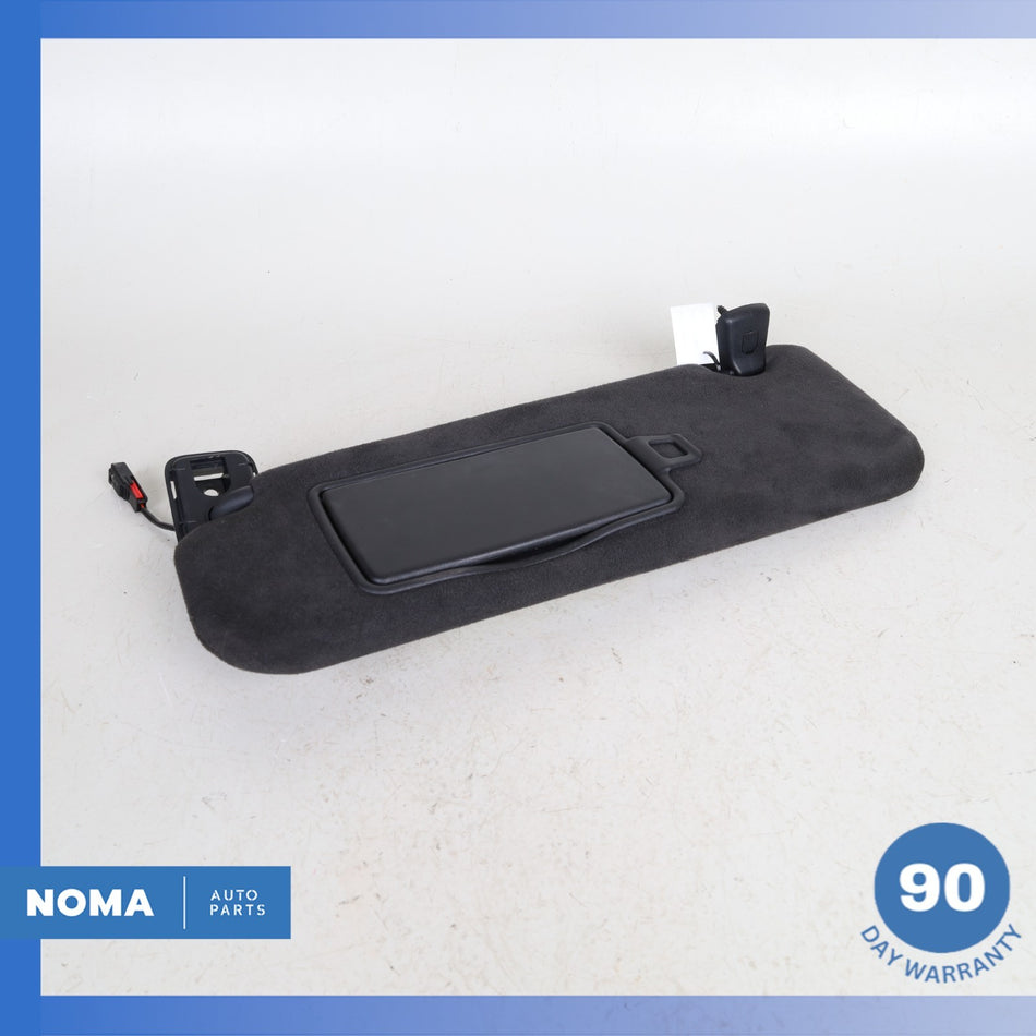 2020 Jaguar X761 F-Pace Left Sunvisor Sun Visor Shade Suede Black OEM 57k