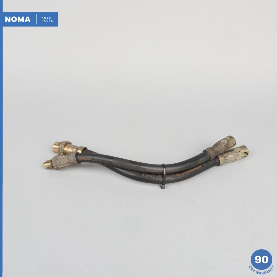 96-02 BMW Z3 E36 Rear Right & Left Side Hydraulic Brake Hose Line Set of 2 OEM