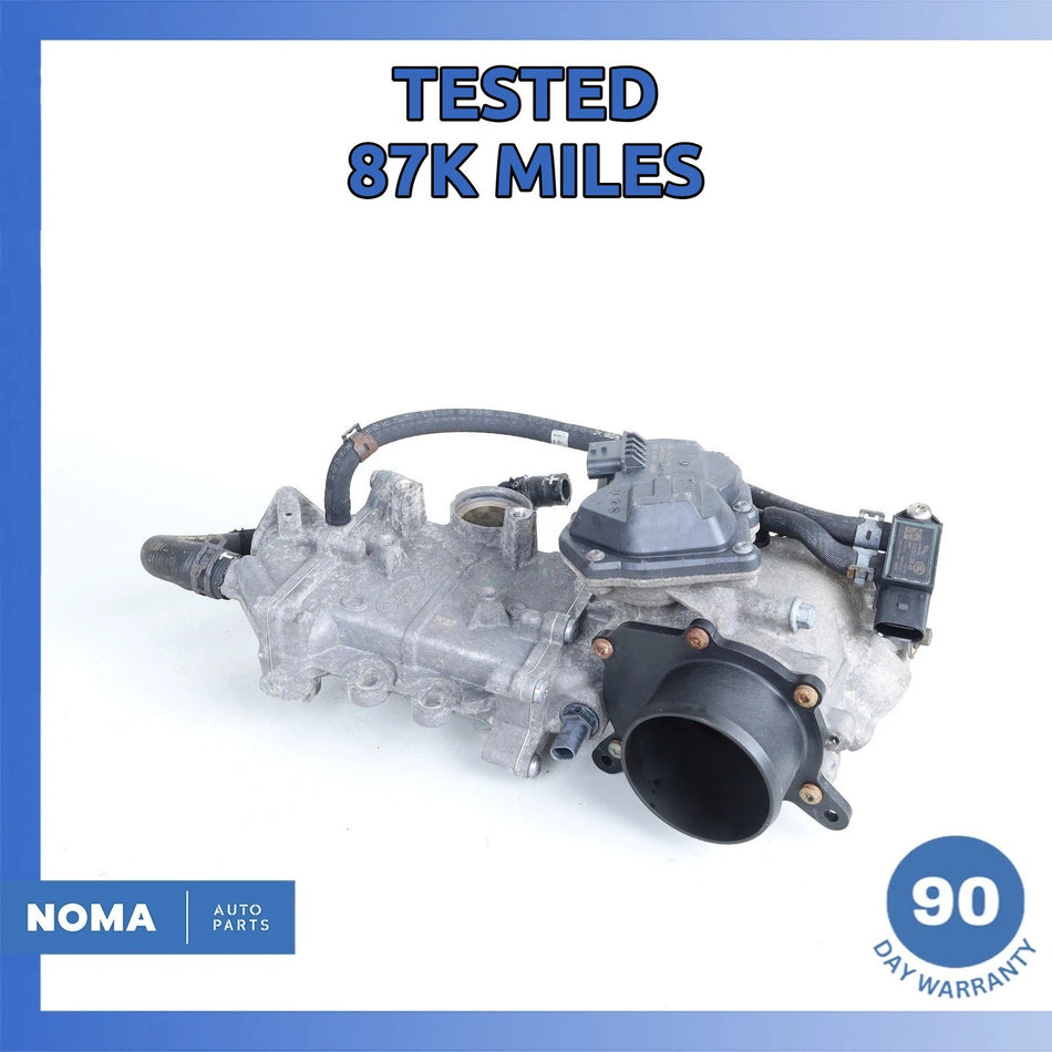 17-19 Jaguar X761 F-Pace EGR Exhaust Gas Recirculation Cooler w/Throttle OEM 87k