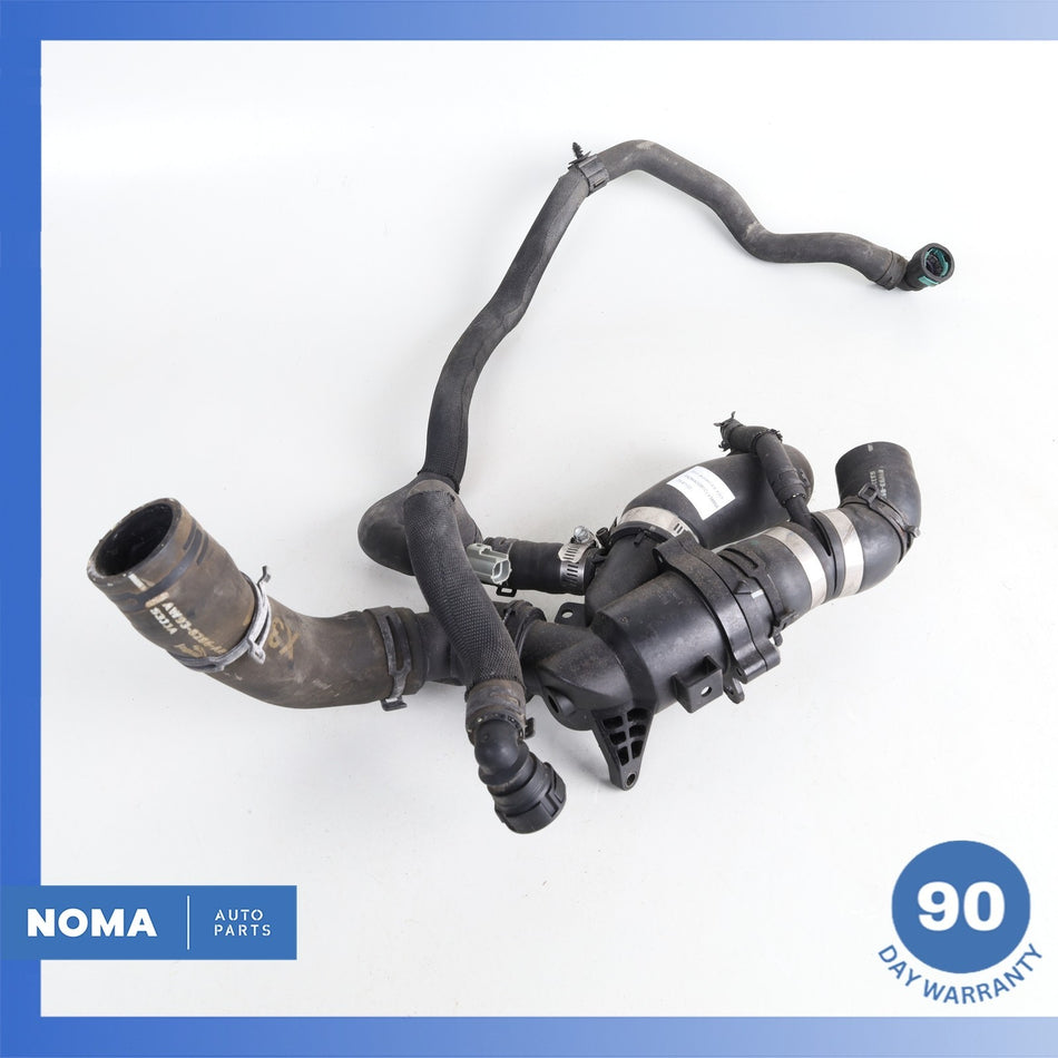 2012 Jaguar X351 XJL Engine Thermostat Housing FX238A587AG OEM