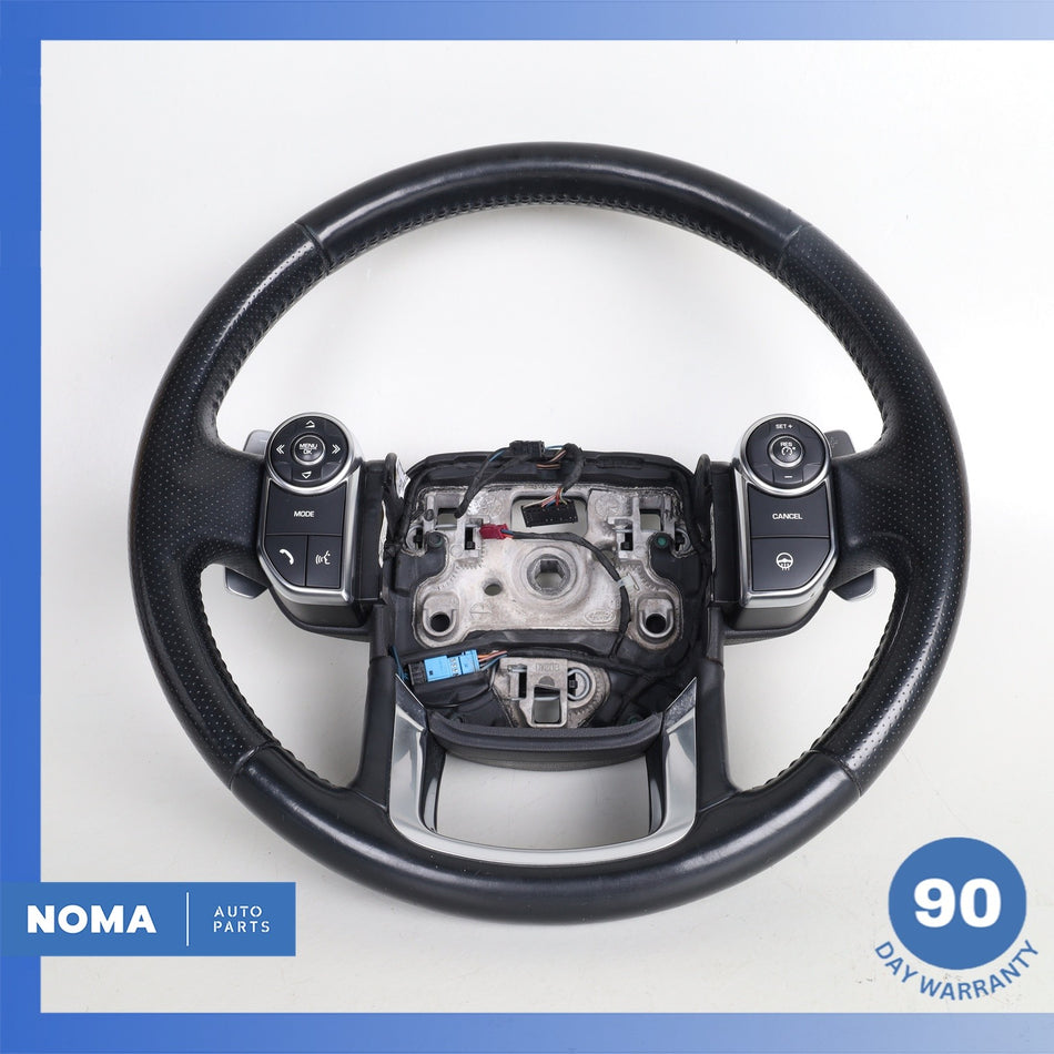 14-22 LR Range Rover Sport L494 Leather Heated Steering Wheel w/ Switches OEM