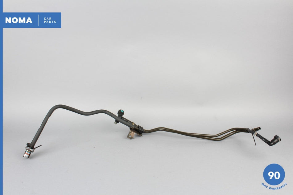 03-05 Jaguar S-Type 3.0L Fuel Feed Pipe Hose Line Set of 2 2R839J280AF OEM