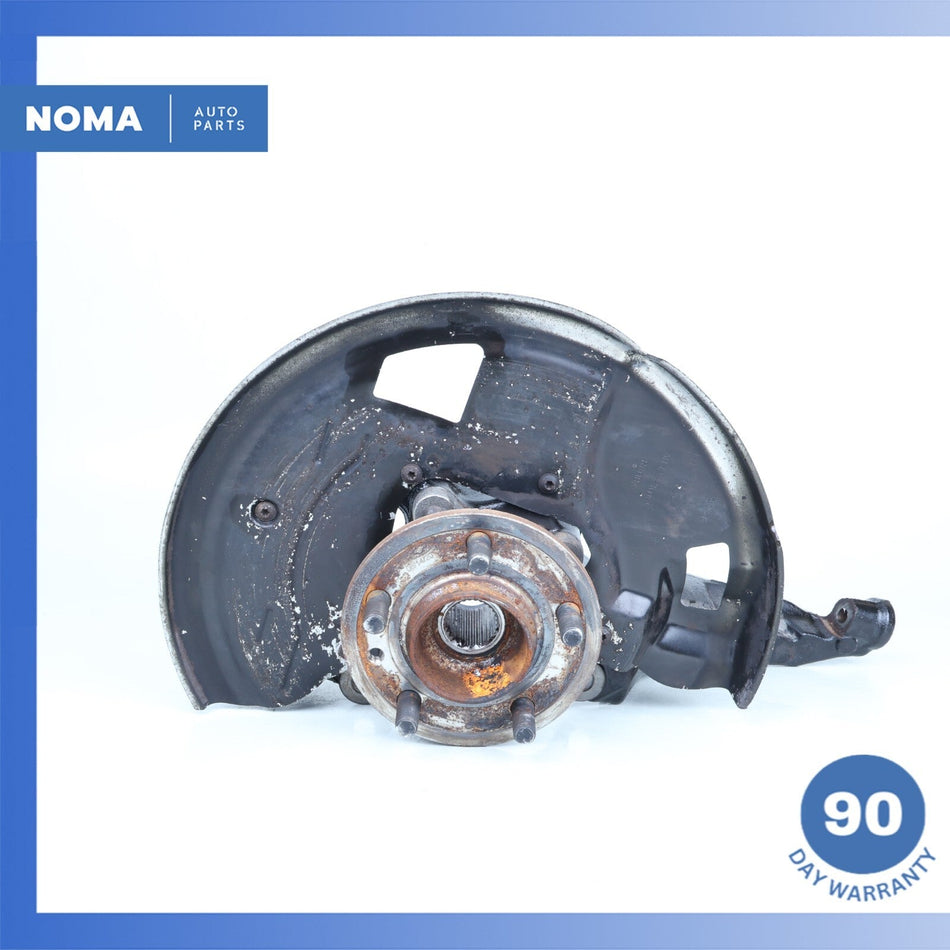 10-16 Land Rover L319 LR4 Front Left Side Spindle Knuckle Hub w/ Shield OEM