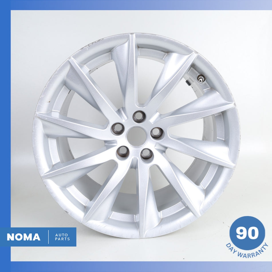 14-24 Jaguar X152 F-Type Vela 9.5 x R18 18" Rear Wheel Rim Silver T2R1858 OEM