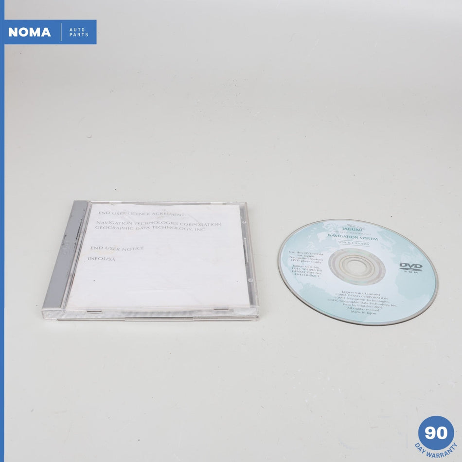 00-03 Jaguar X350 XJR VDP NAV Navigation System Disc DVD Alpine USA OEM