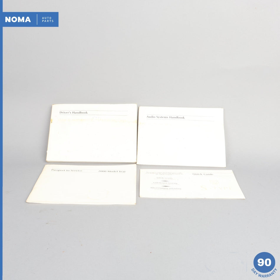 2000 Jaguar S-Type X200 Driver's Owner Manual Handbook OEM