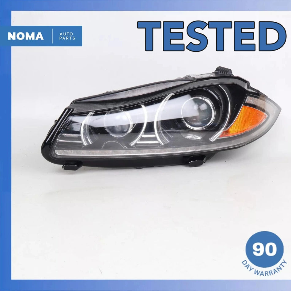 12-15 Jaguar X250 XF XFR Left Headlight Assembly Adaptive HID Bi-Xenon AFS OEM