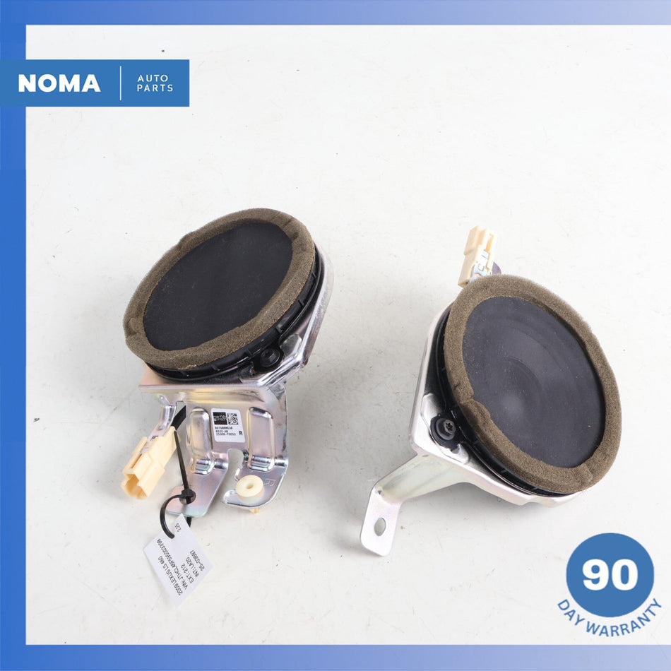 07-17 Lexus USF40 LS460 Rear Left & Right Door Audio Sound Speaker Set OEM