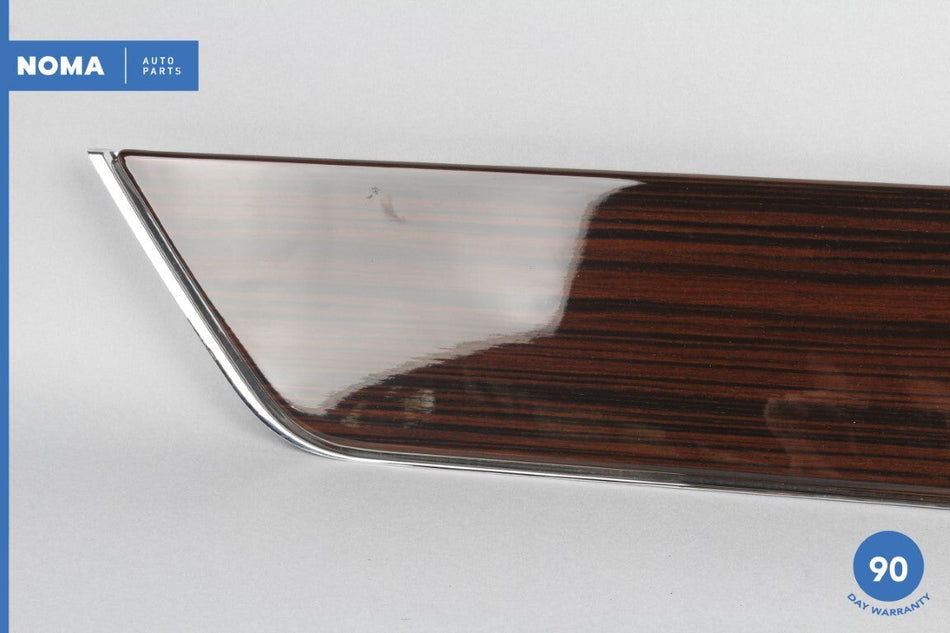 10-18 Jaguar XJ LWB Rear Left Driver Side Door Interior Molding Wood Meridian