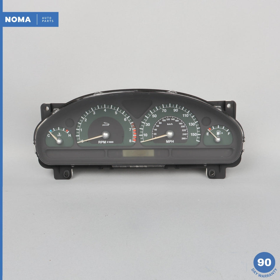 02-04 Jaguar S-Type X202 Instrument Cluster Speedometer 2R8F10849DG OEM