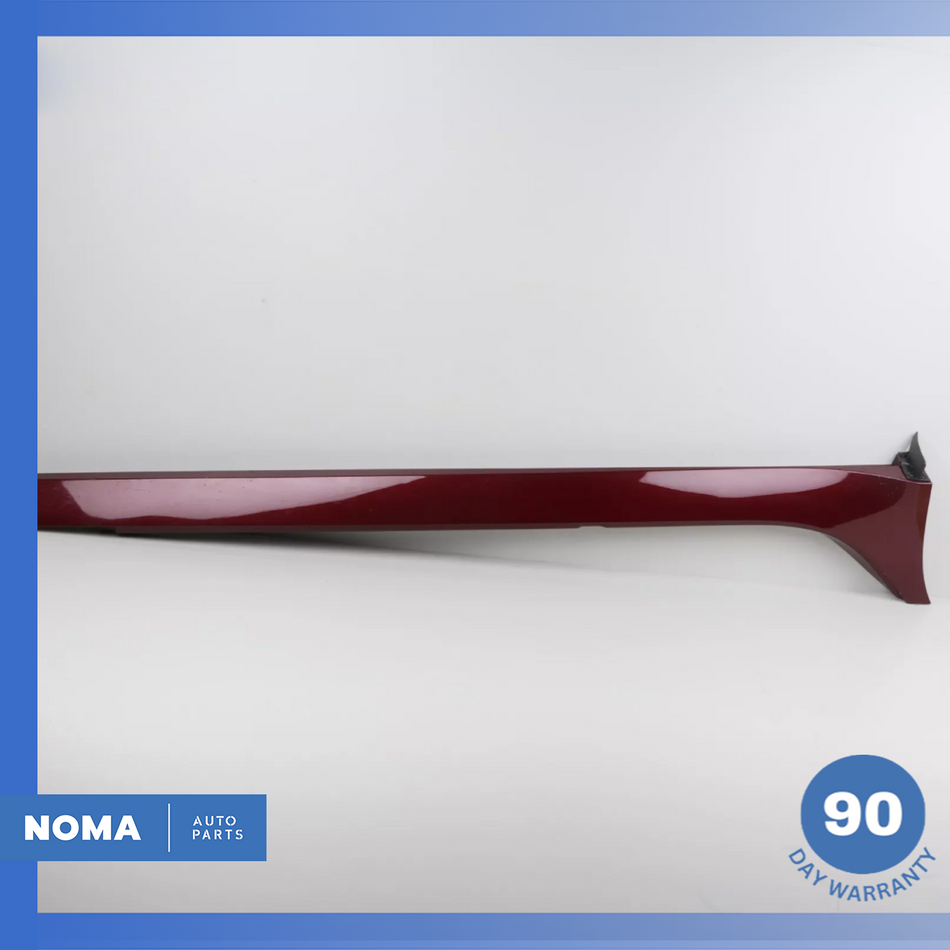 16-23 Jaguar XF X260 Right Side Skirt Rocker Molding Odyssey Red CAX OEM