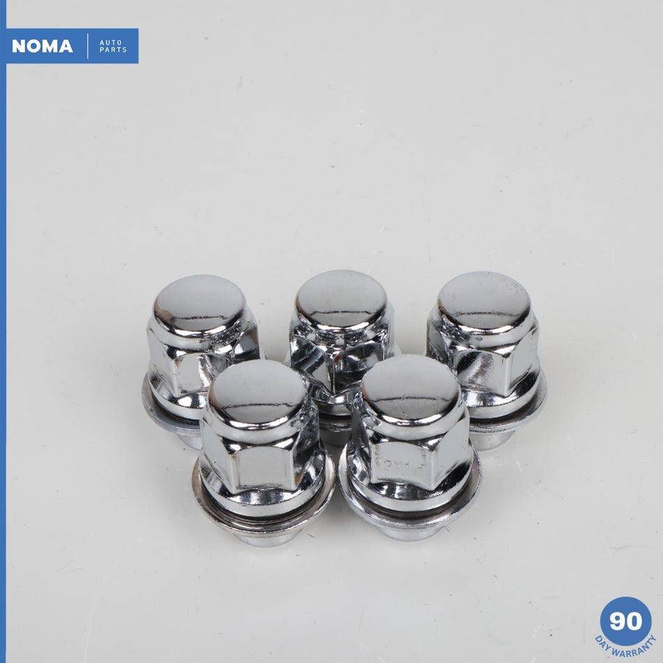 04-09 Jaguar X350 XJR XJ8 VDP Wheel Lug Nuts Bolts Set of 5 1X431012AA OEM