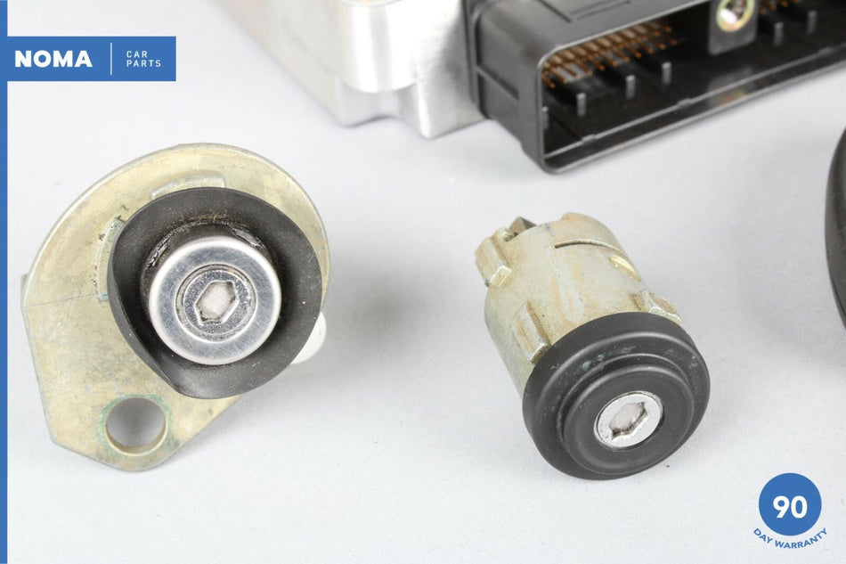 04-06 Jaguar S-Type X204 ECM ECU Ignition w/ Key Fob 4R8310K975BA OEM