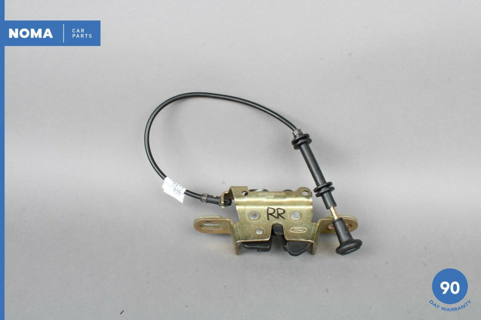 03-08 Jaguar S-Type R X202 Rear Right Side Seat Release Lock Latch w/ Cable OEM
