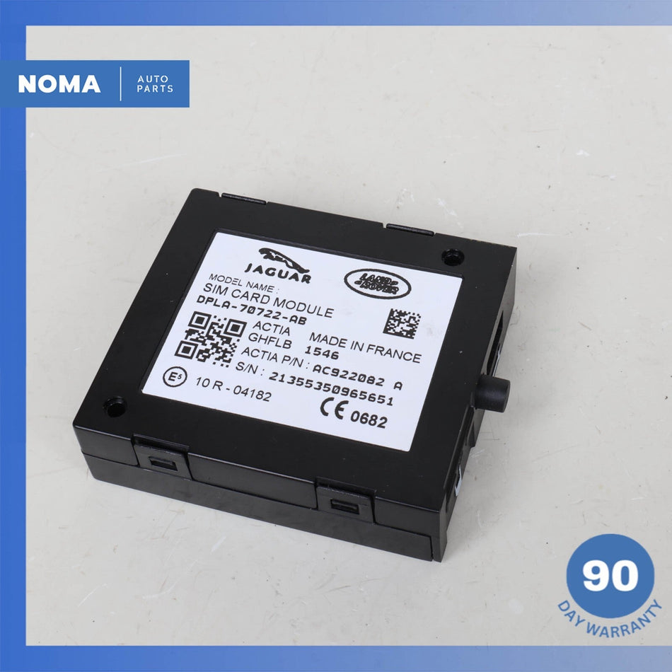 2016 Jaguar X260 XF Sim-Card Electronic Control Module Unit DPLA70722AB OEM