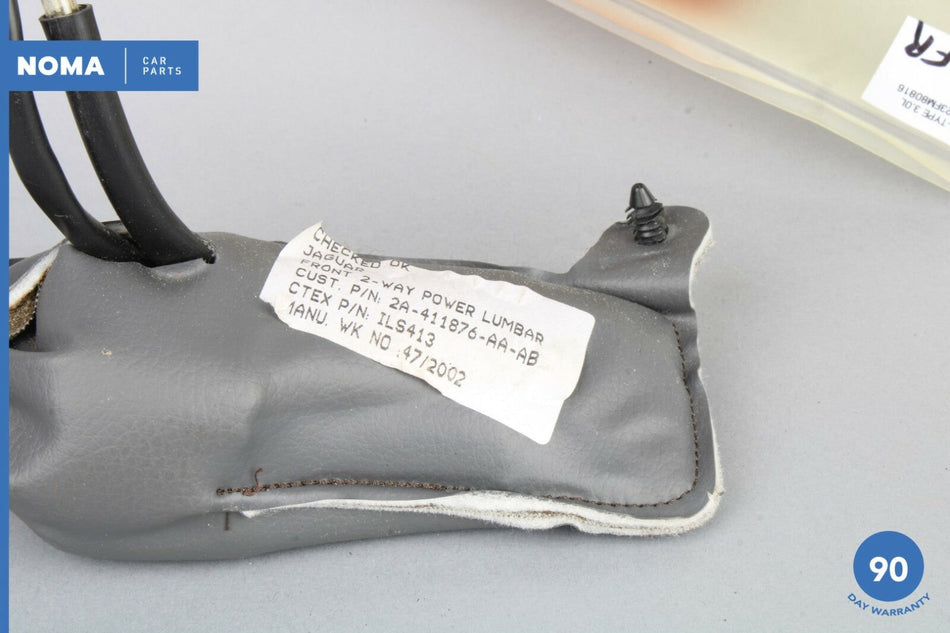 03-08 Jaguar S-Type X202 Front Right Seat Lumbar Adjustment Control Support OEM