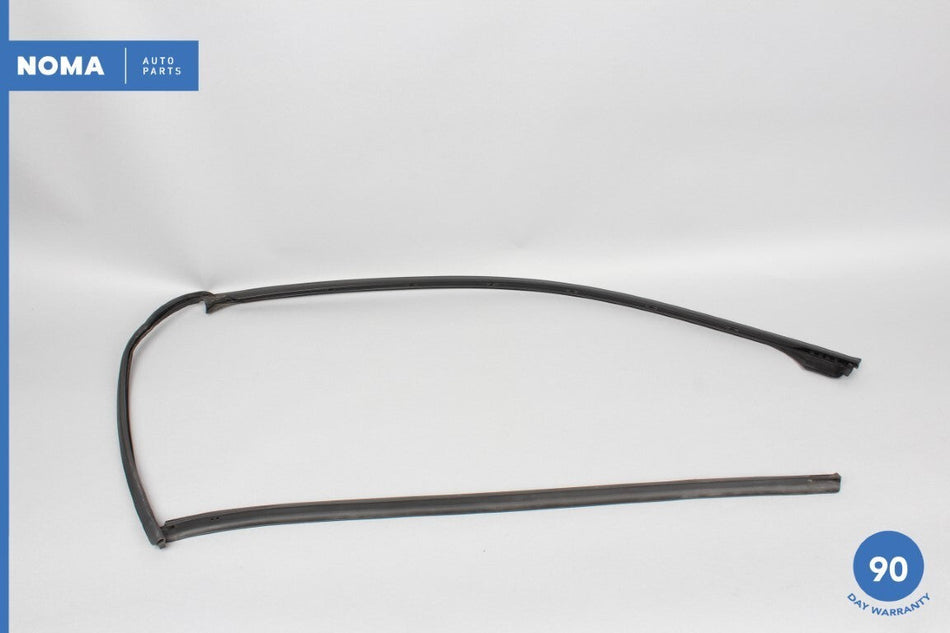 04-09 Jaguar XJ8 VDP X350 Front Left Door Weatherstrip Rubber Seal C2C3495 OEM