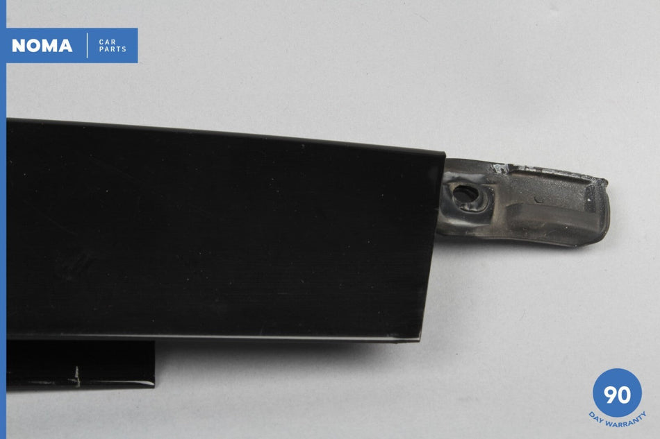 03-08 Jaguar S-Type X206 Front Right Side Outer Door B-Pillar Molding Black OEM