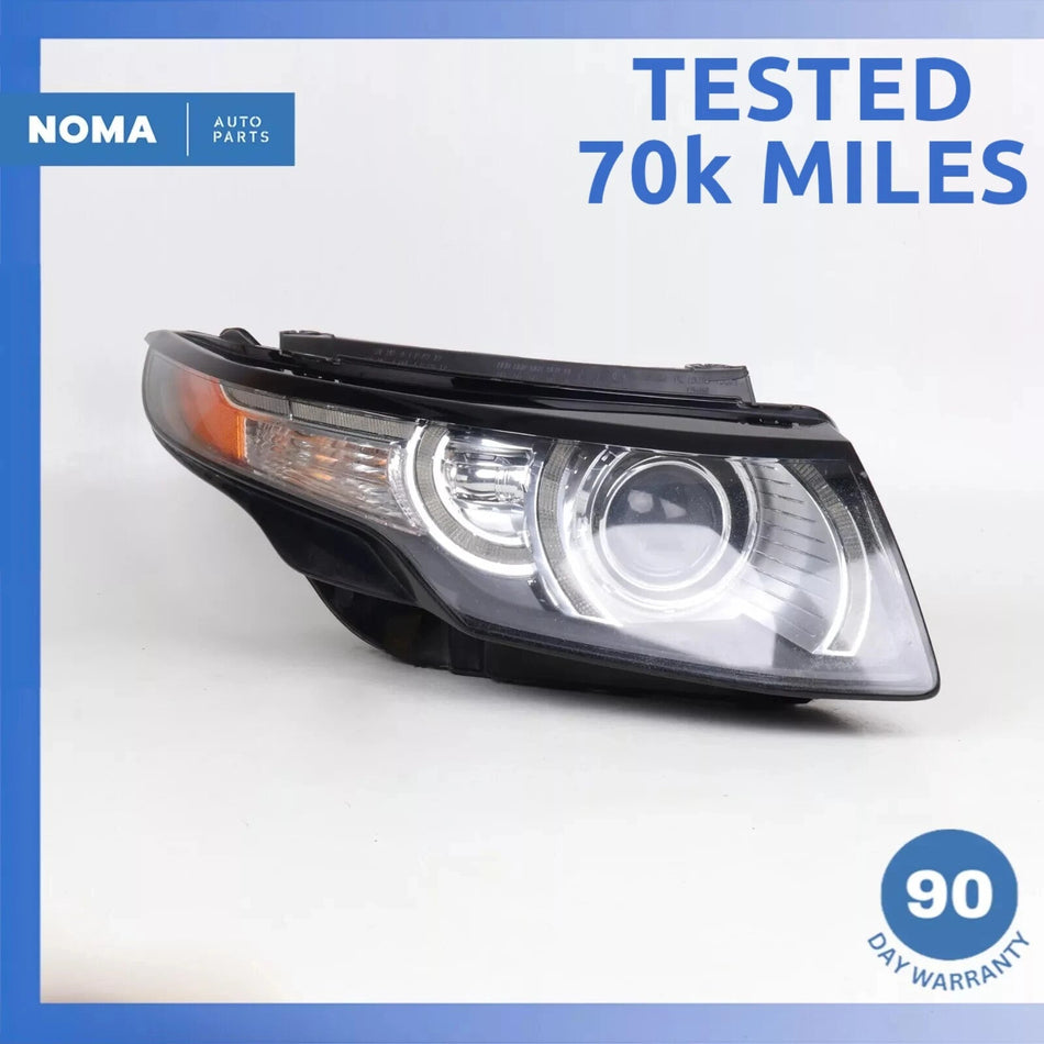12-15 Range Rover Evoque L538 Right Headlight Lamp Light Bi-Xenon AFS OEM 70k