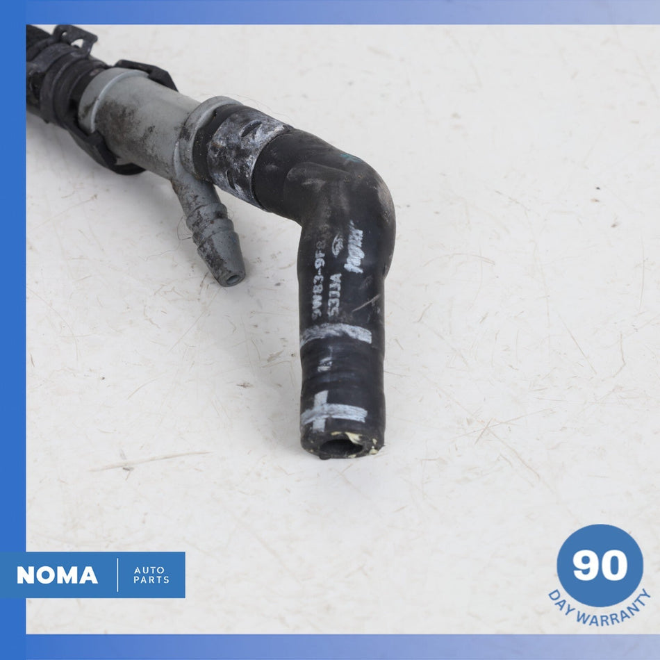 2013 Jaguar X351 XJ Engine Radiator Coolant Bleed Hose AW938C362BC OEM