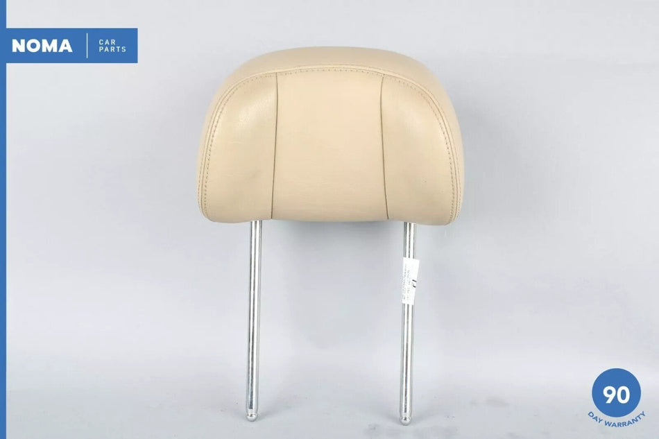 03-06 Jaguar X100 XK8 Front Left or Right Side Seat Headrest Head Rest Beige OEM