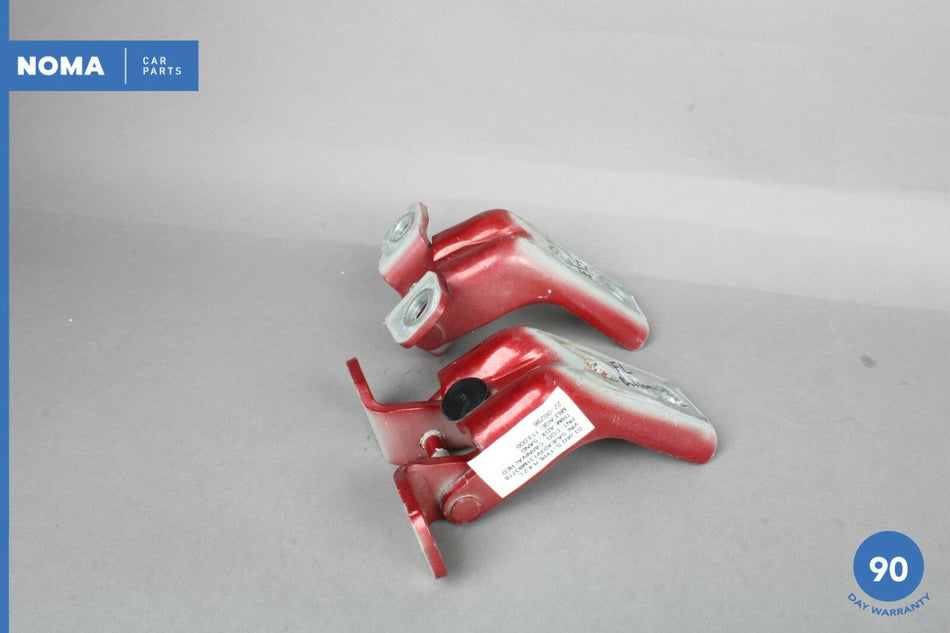 03-08 Jaguar S-Type R X202 Front Left Driver Side Door Hinge Set of 2 CGG OEM