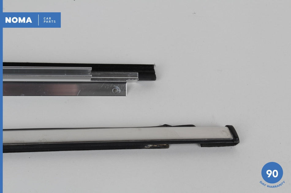 98-03 Jaguar XJ8 XJR X308 SWB Rear Right Door Window Exterior Chrome Molding OEM
