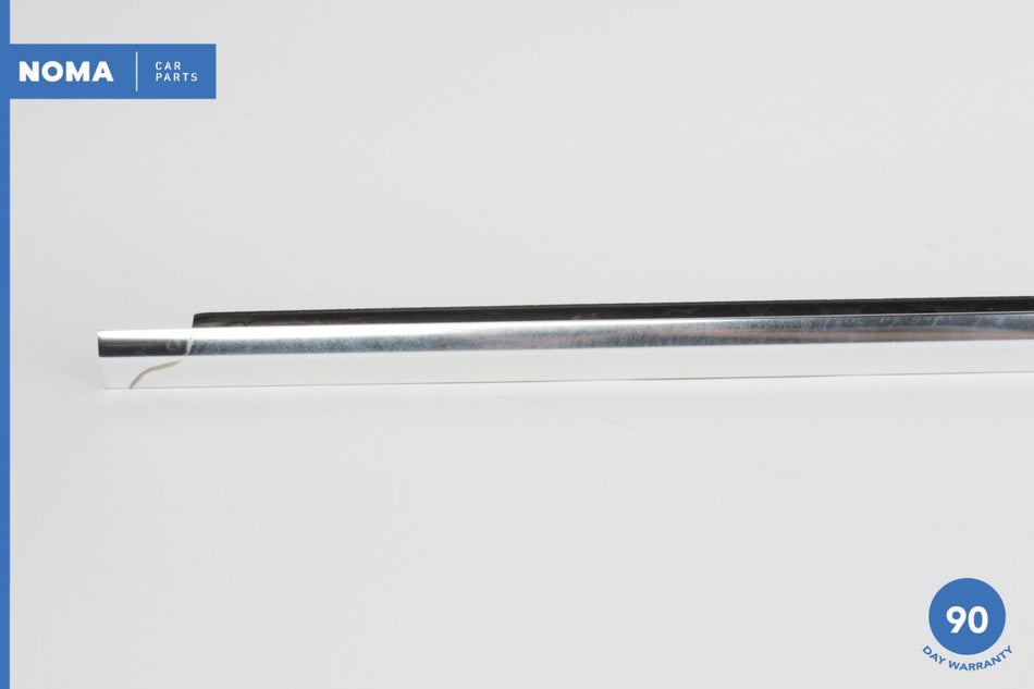 03-08 Jaguar S-Type X204 Front Left Door Exterior Window Molding Chrome OEM