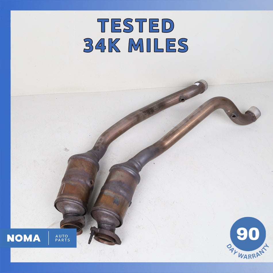 16-20 Jaguar X152 F-Type-S RWD Left & Right Side Exhaust Downpipe Set OEM 34k
