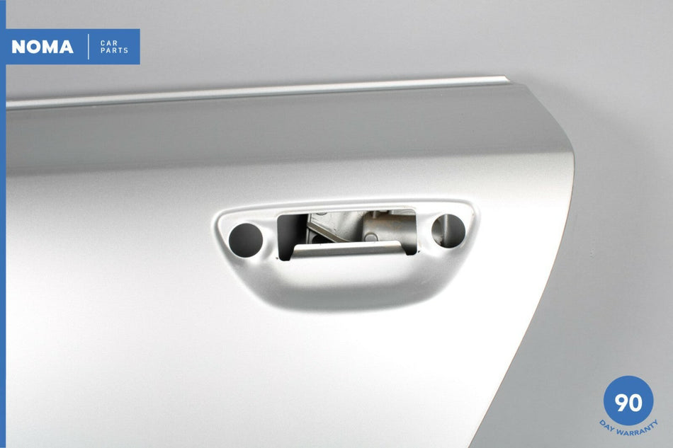 04-10 Audi A8L D3 Quattro Rear Left Side Exterior Door Shell Panel Silver OEM