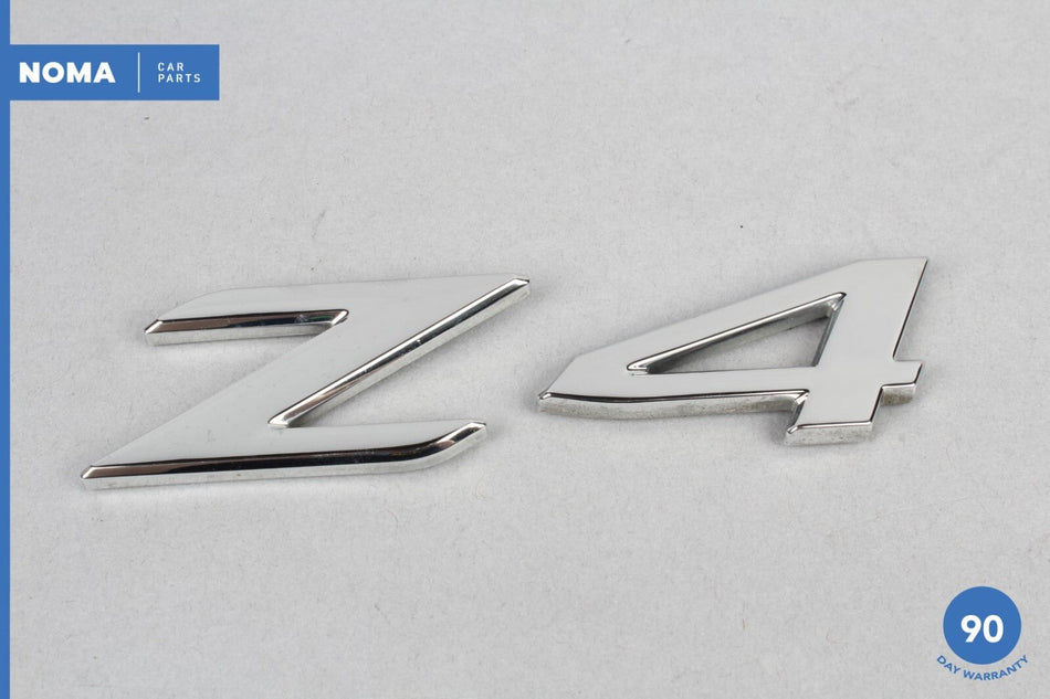 03-08 BMW Z4 E85 Rear Trunk Hatch Boot Emblem Badge Logo Chrome 7114122 OEM
