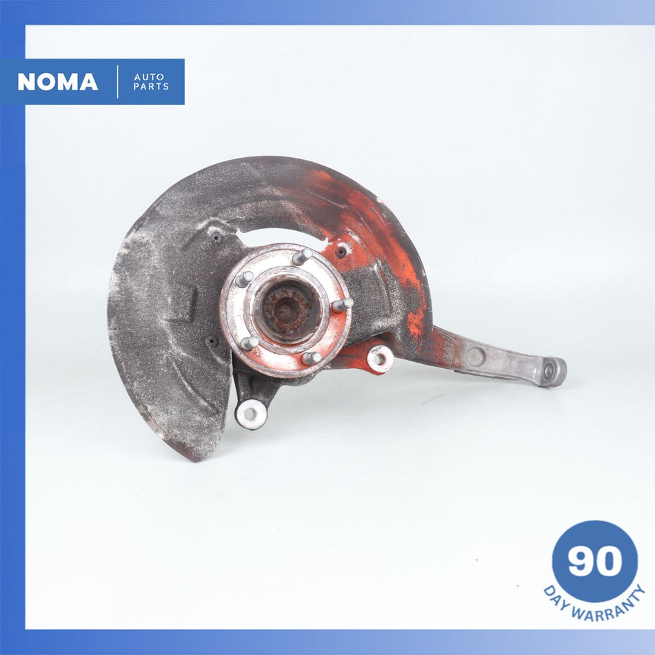 06-09 Jaguar X206 S-Type XK Front Left Side Spindle Knuckle Hub w/ Shield OEM