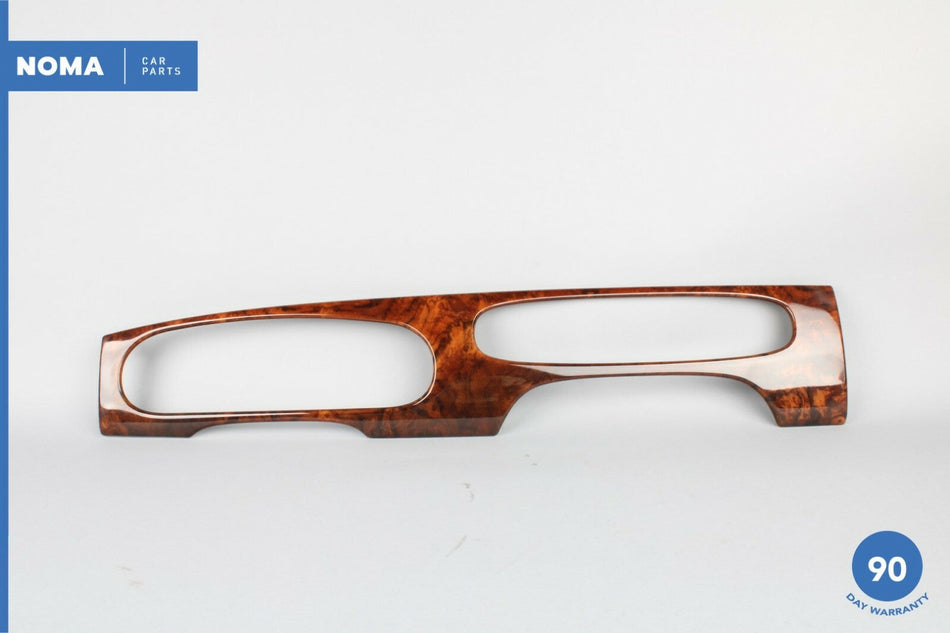 04-09 Jaguar XJ8 VDP X350 X358 Dashboard Instrument Cluster Bezel Trim Wood OEM