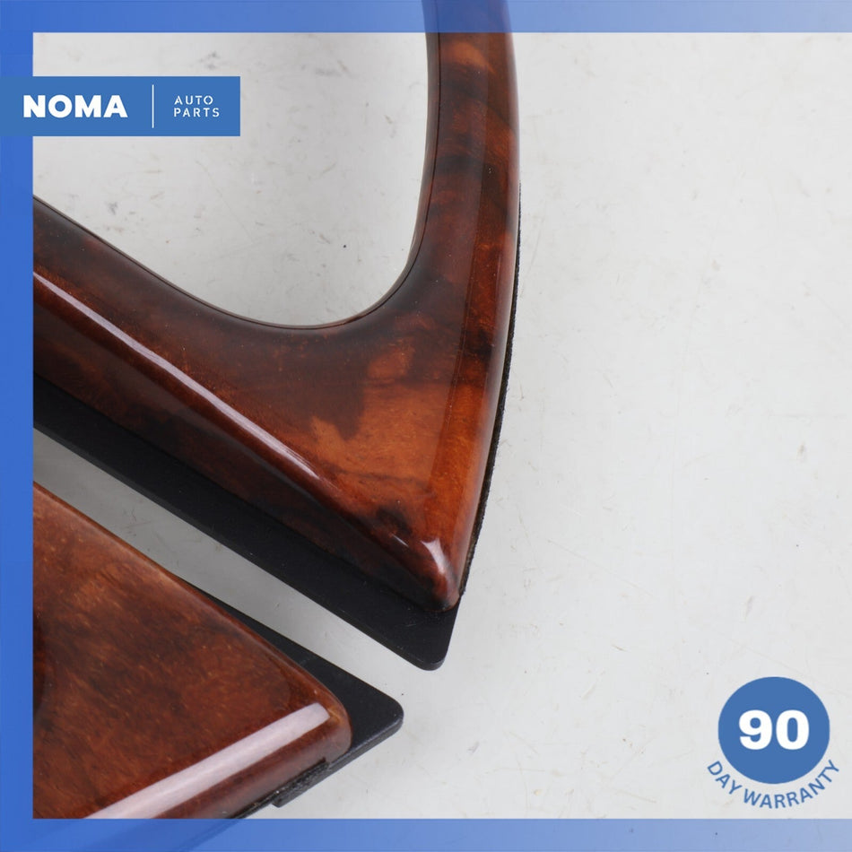 97-06 Jaguar X100 XK8 Front Left & Right Dash Center Console Wood Trim Set OEM