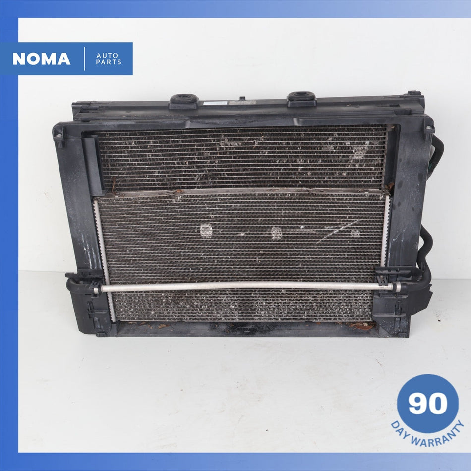 10-19 BMW F10 550i 650i Main & Auxiliary Aux Cooling Radiator A/C Condenser OEM