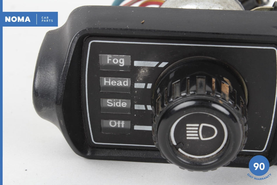 84-87 Jaguar XJ6 Vanden Plas Series III Headlight Fog Light OFF Panel Switch OEM
