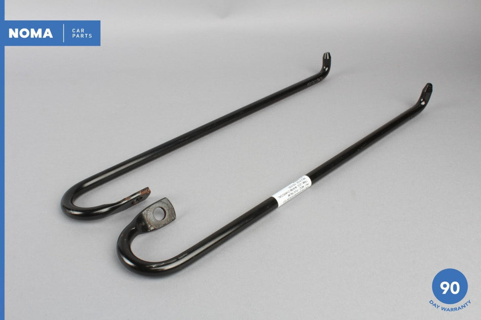 01-06 Jaguar XK8 XKR X100 Front Right & Left Side Seat Belt Slider Brace Set OEM