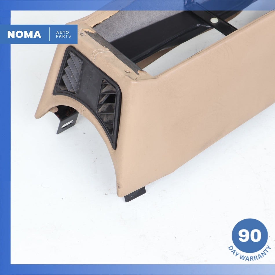 95-96 Jaguar XJS Series 3 Center Console Trim Cover Panel Beige OEM