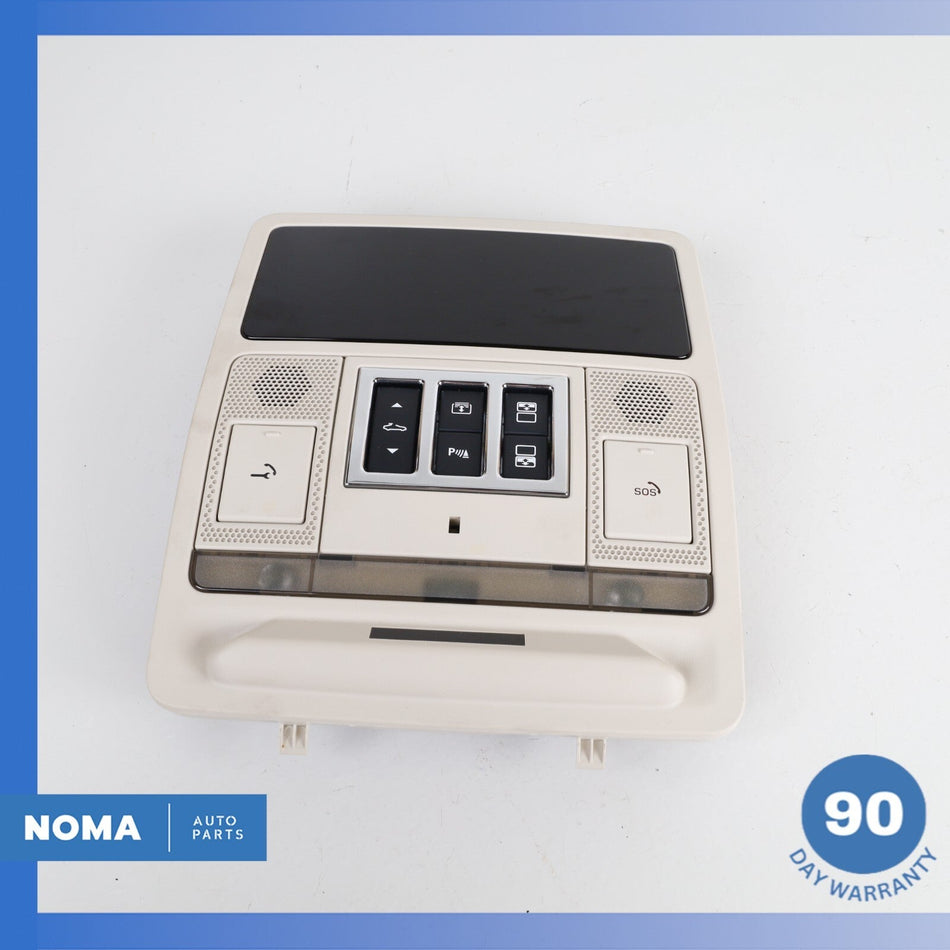 16-19 Jaguar X351 XJ XJR Front Overhead Dome Light Lamp Sunroof Switch OEM