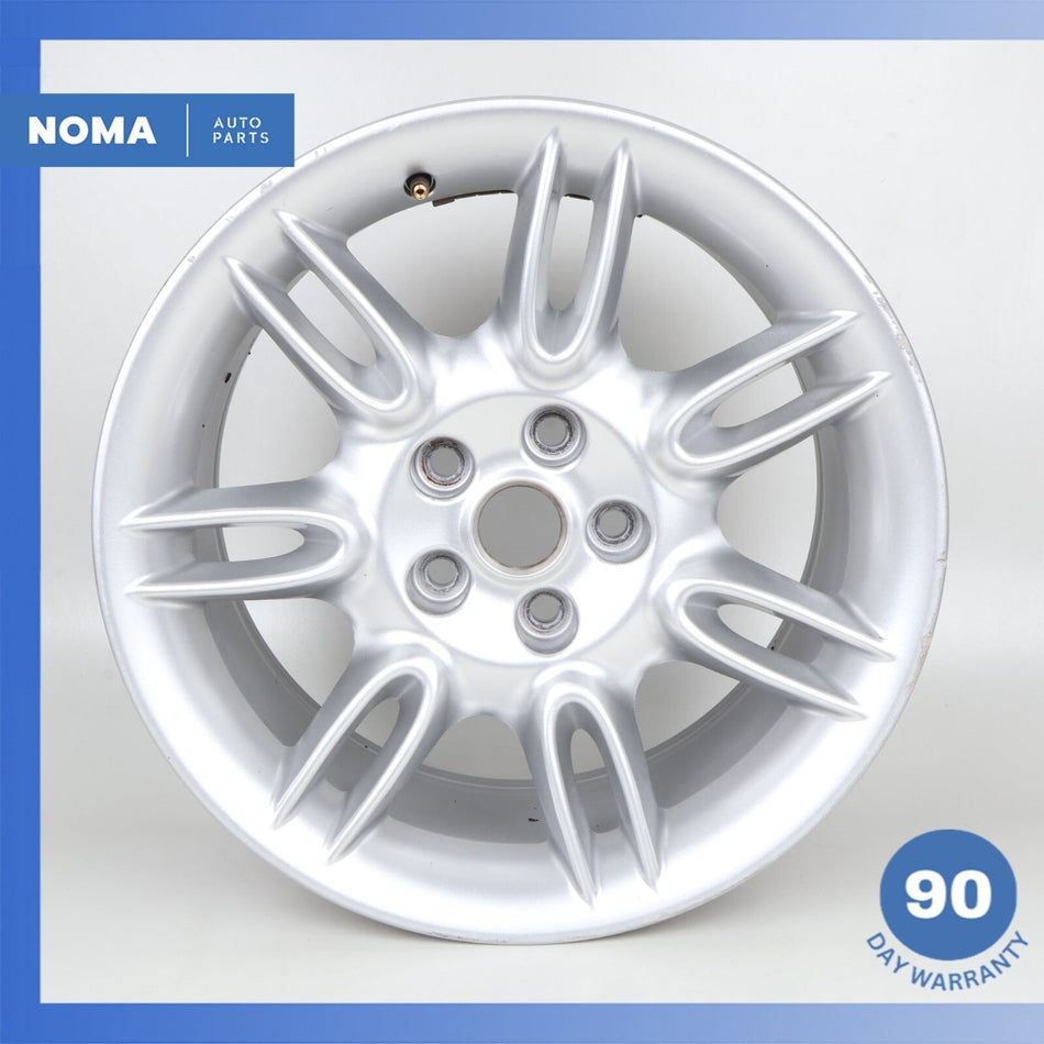 97-06 Jaguar X100 XK8 XKR Impeller 9 x 18 Rear Wheel Rim Silver MJE6118BA OEM