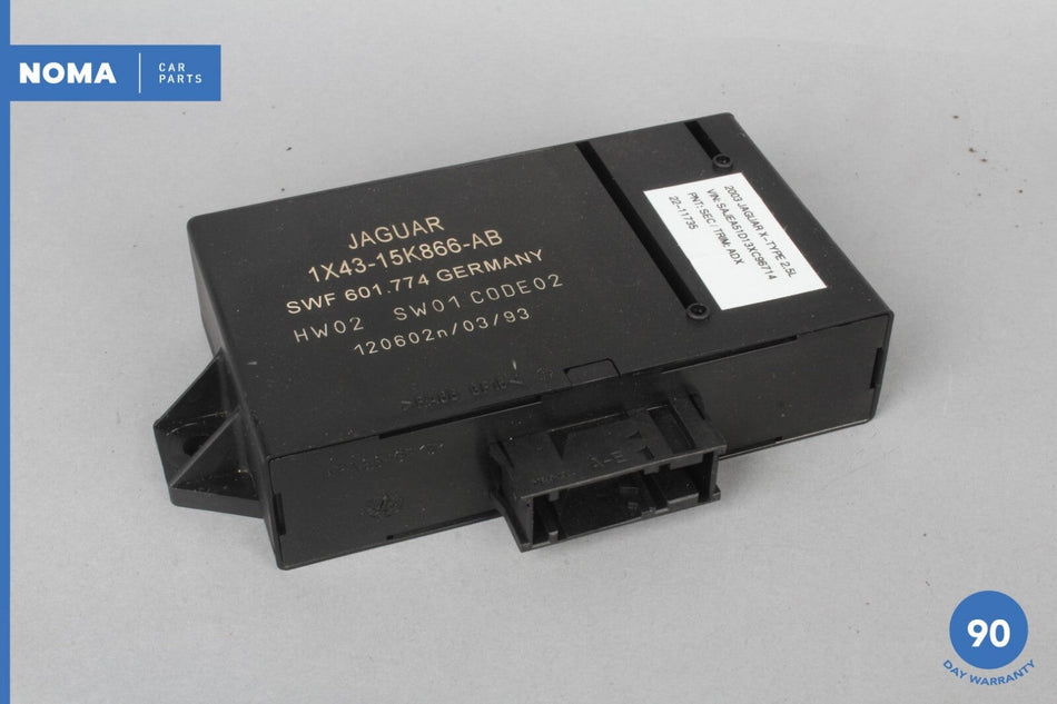 02-03 Jaguar X-Type X400 Rear Parking Assist Control Module 1X4315K866AB OEM