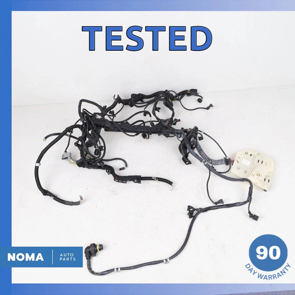 12-13 BMW F10 550i N63B44 Engine Motor Wire Wiring Harness 12517638764 OEM