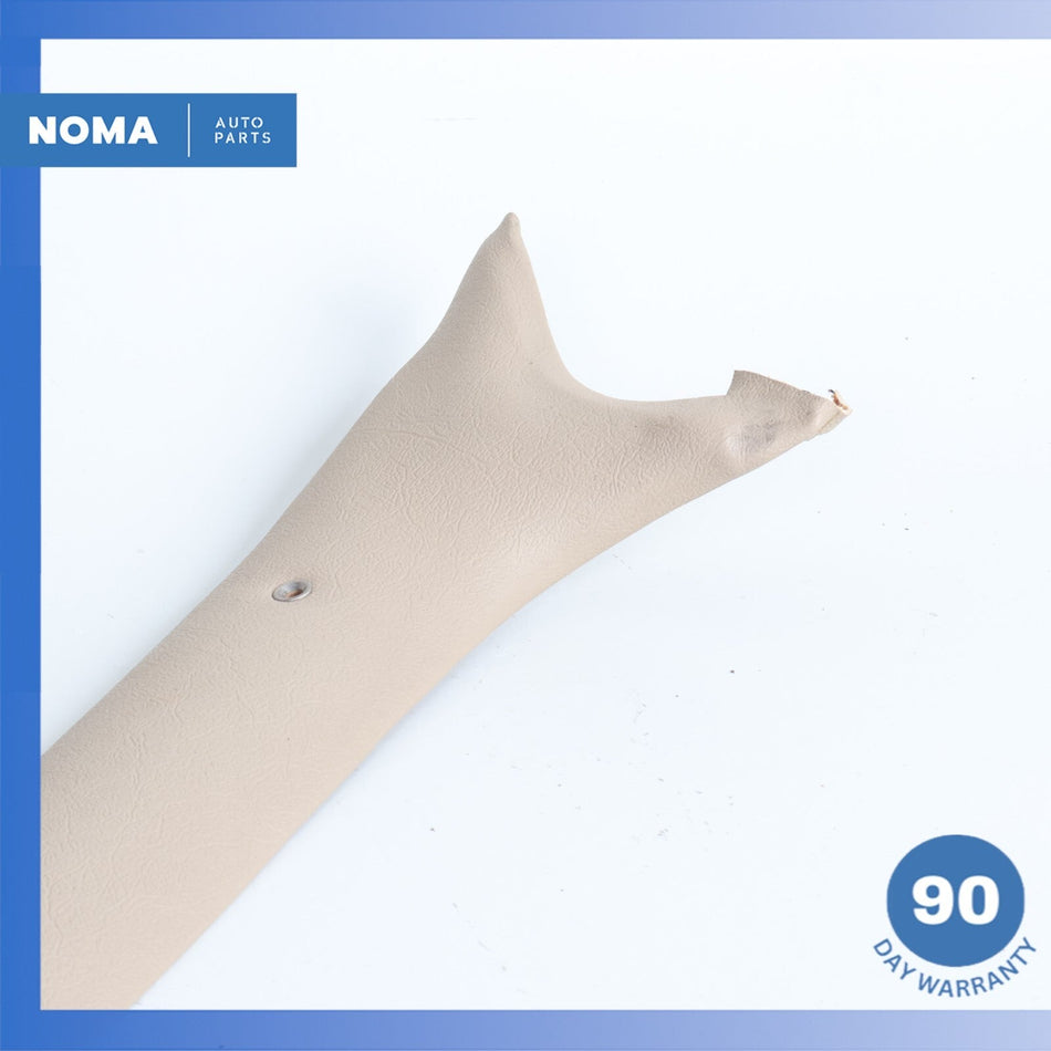 86-96 Jaguar XJS Convertible Right Passenger Side A Pillar Cover Trim Beige OEM