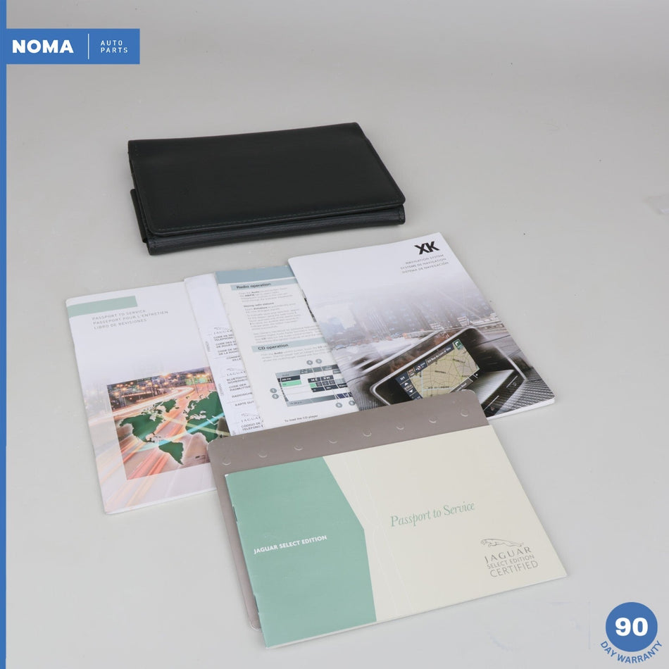 2007 Jaguar XK X150 Owner's Hand Books w/ Care Books & Leather Folder OEM