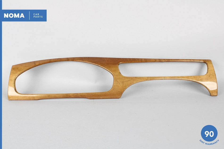 02-08 Jaguar X-Type X400 Dashboard Instrument Gauge Cluster Bezel Trim Wood OEM